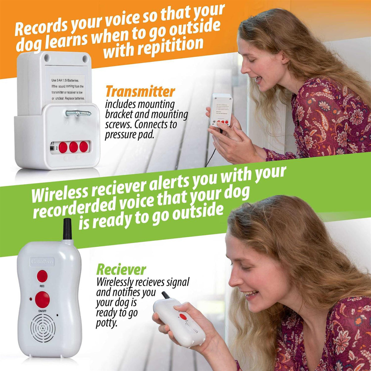 Wireless Dog Potty Training System Z296020