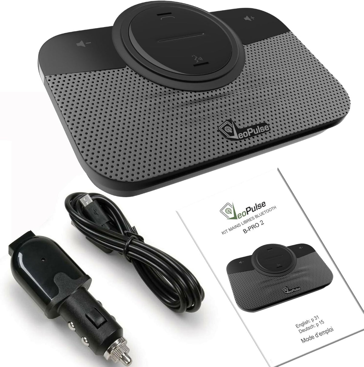 Hands Free Bluetooth Car Speakerphone T810428
