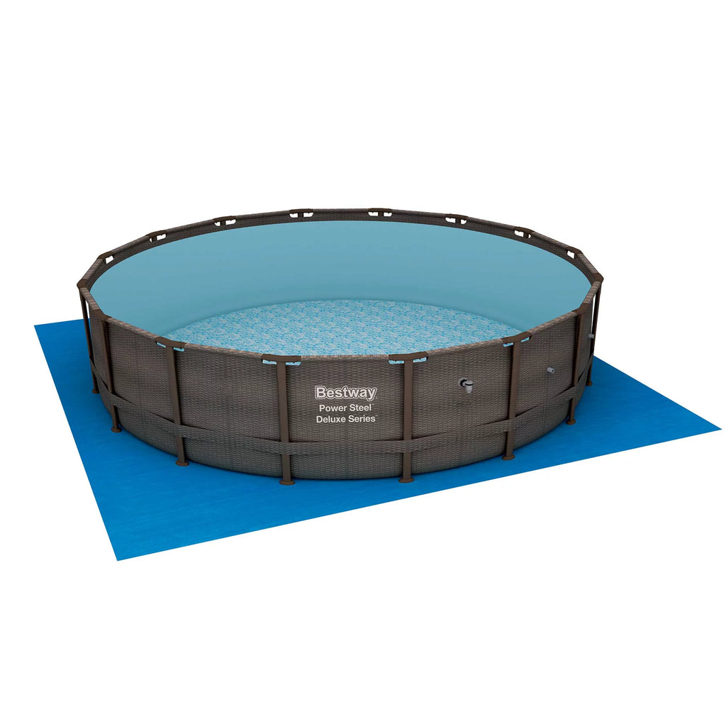 16ft x 48in Round Frame Above Ground Pool Set E699938