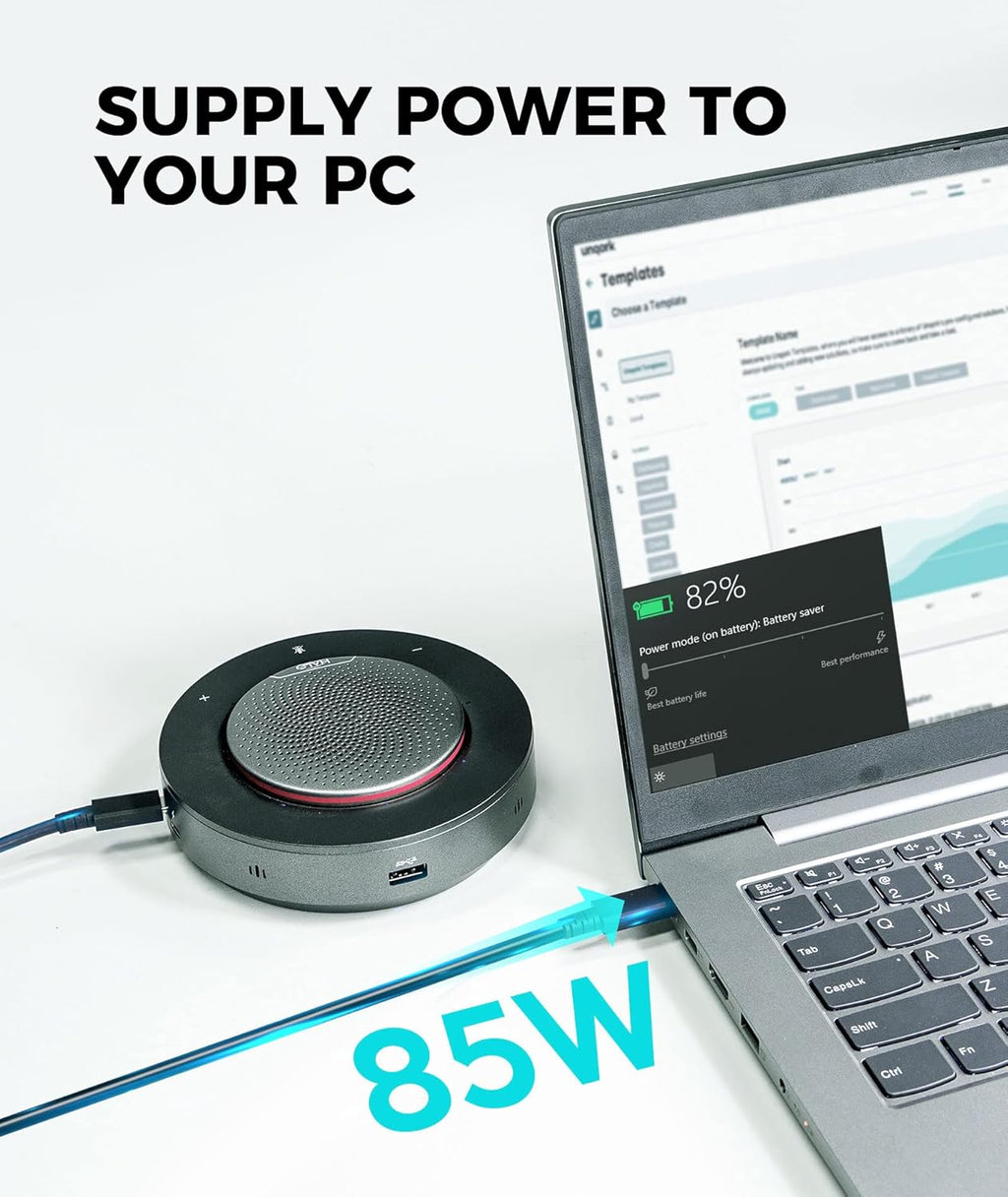 Conference Speaker with 4 Noise-canceling Mics D509607