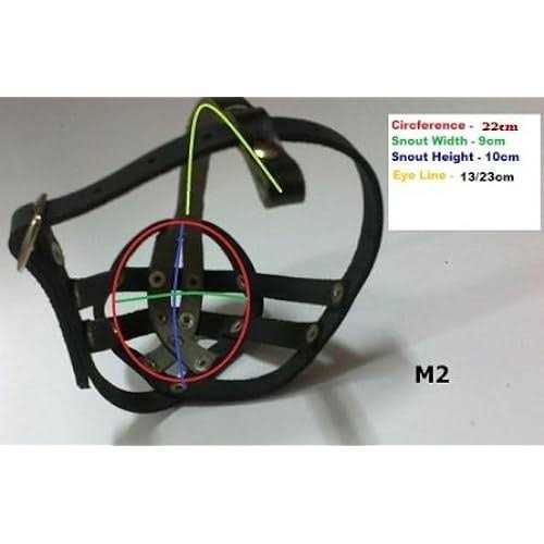 Leather Dog Muzzle X835