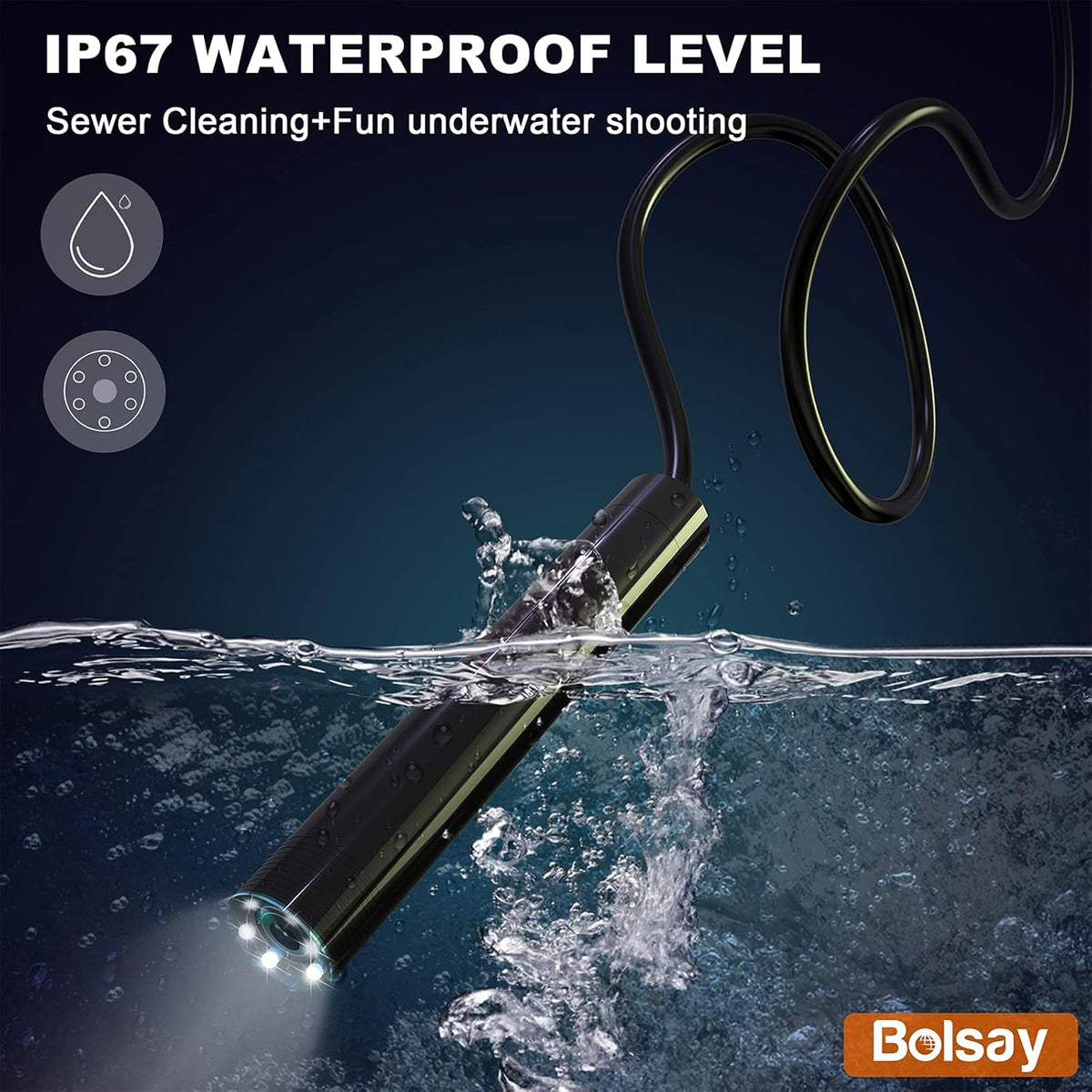 5 inch Inspection Borescope Camera E33240