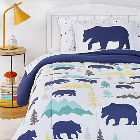 Kids Microfiber Bed-in-a-Bag Bedding Set Twin M686116
