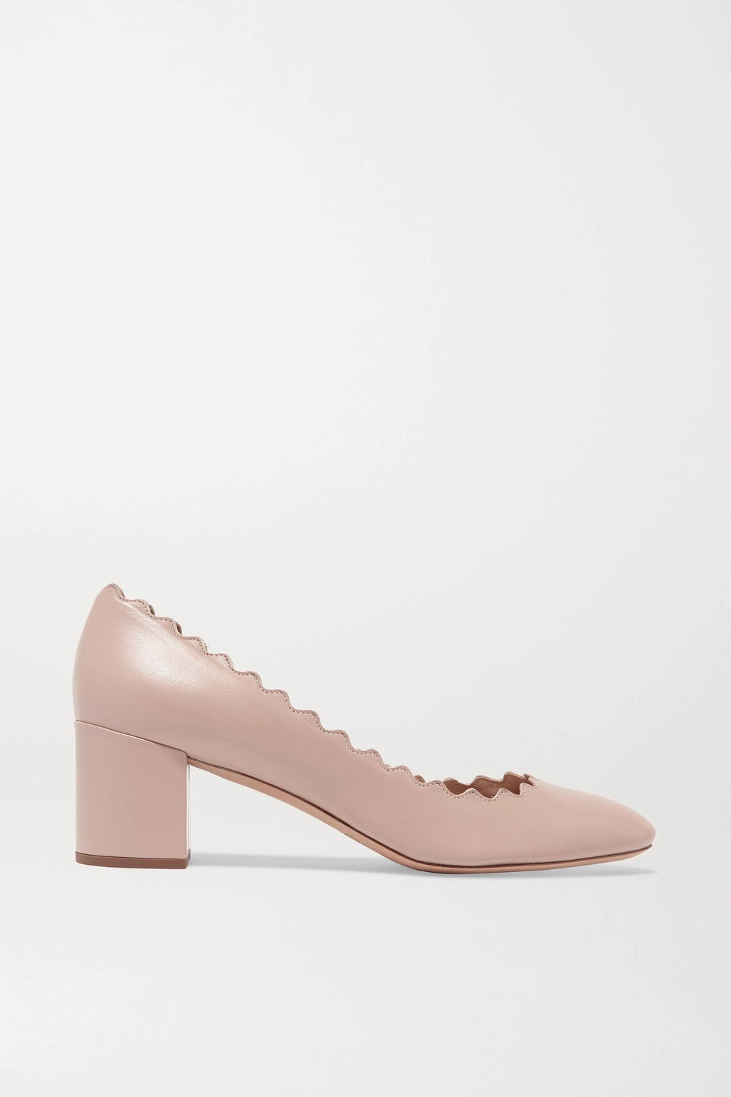 Pink Leather Pump B62712