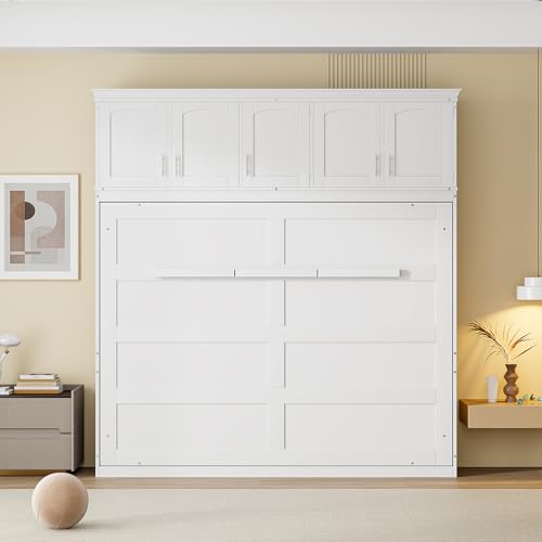 Full Size Murphy Cabinet Bed with Drawer M43136