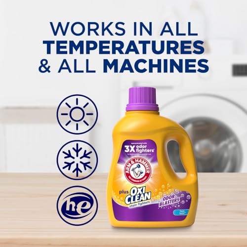 128 Loads Liquid Laundry Detergent, 166.5 Fl oz L356