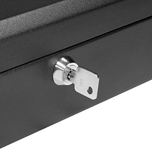 12-Inch Cash Box with Key Lock Q437
