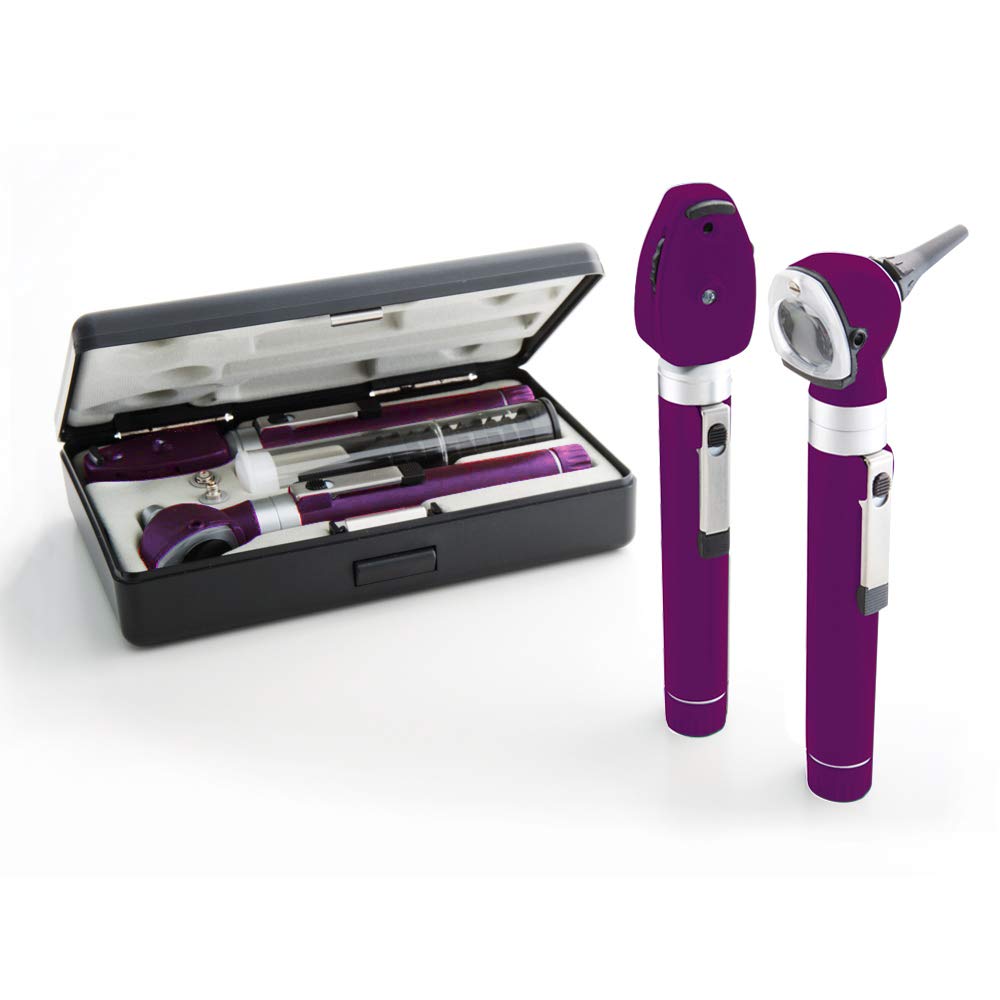 Pocket Size LED 2.5V Otoscope/Ophthalmoscope Diagnostic Set J8476