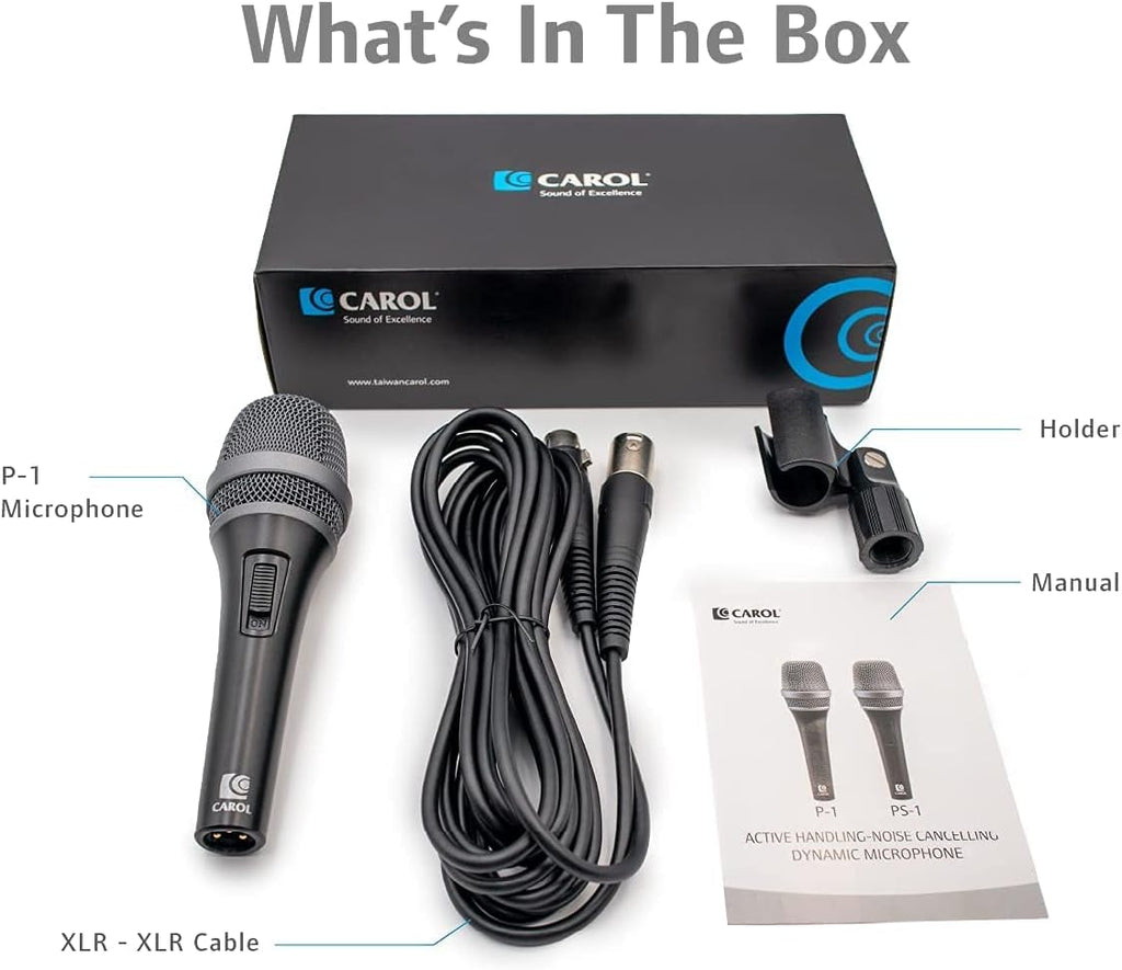 Black Dynamic Vocal Microphone X331