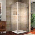 Chrome Frameless Square Shower Enclosure L197354
