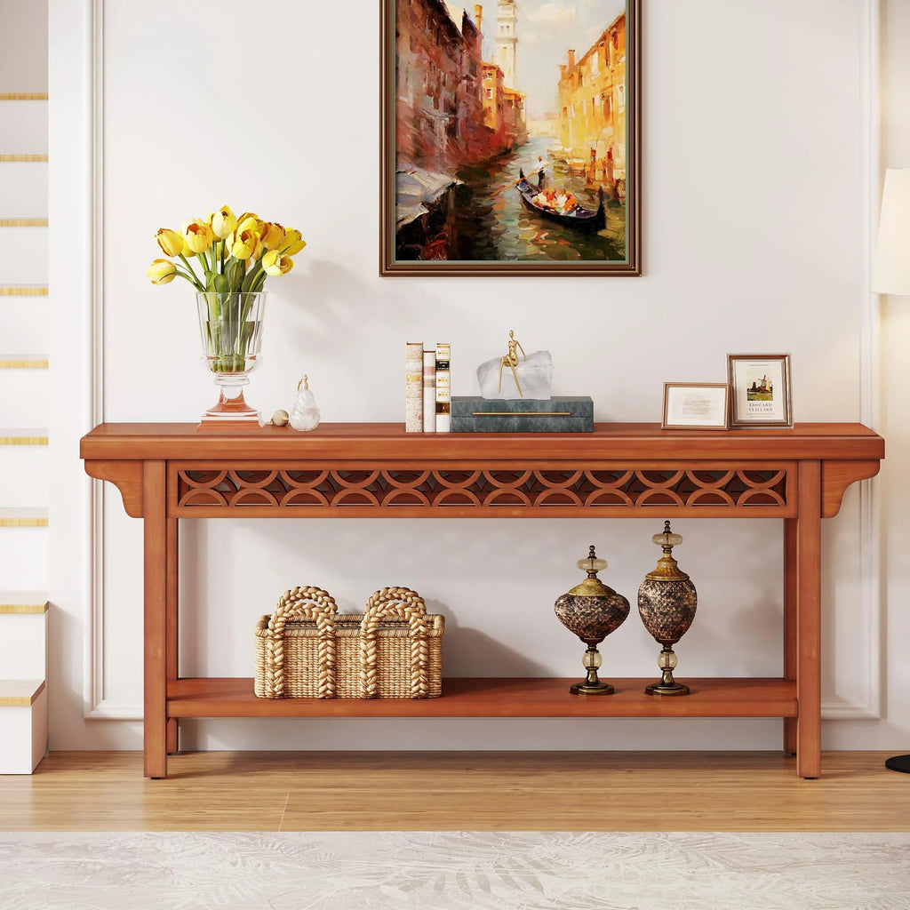 70.8 inch Solid Wood Console Table U780454