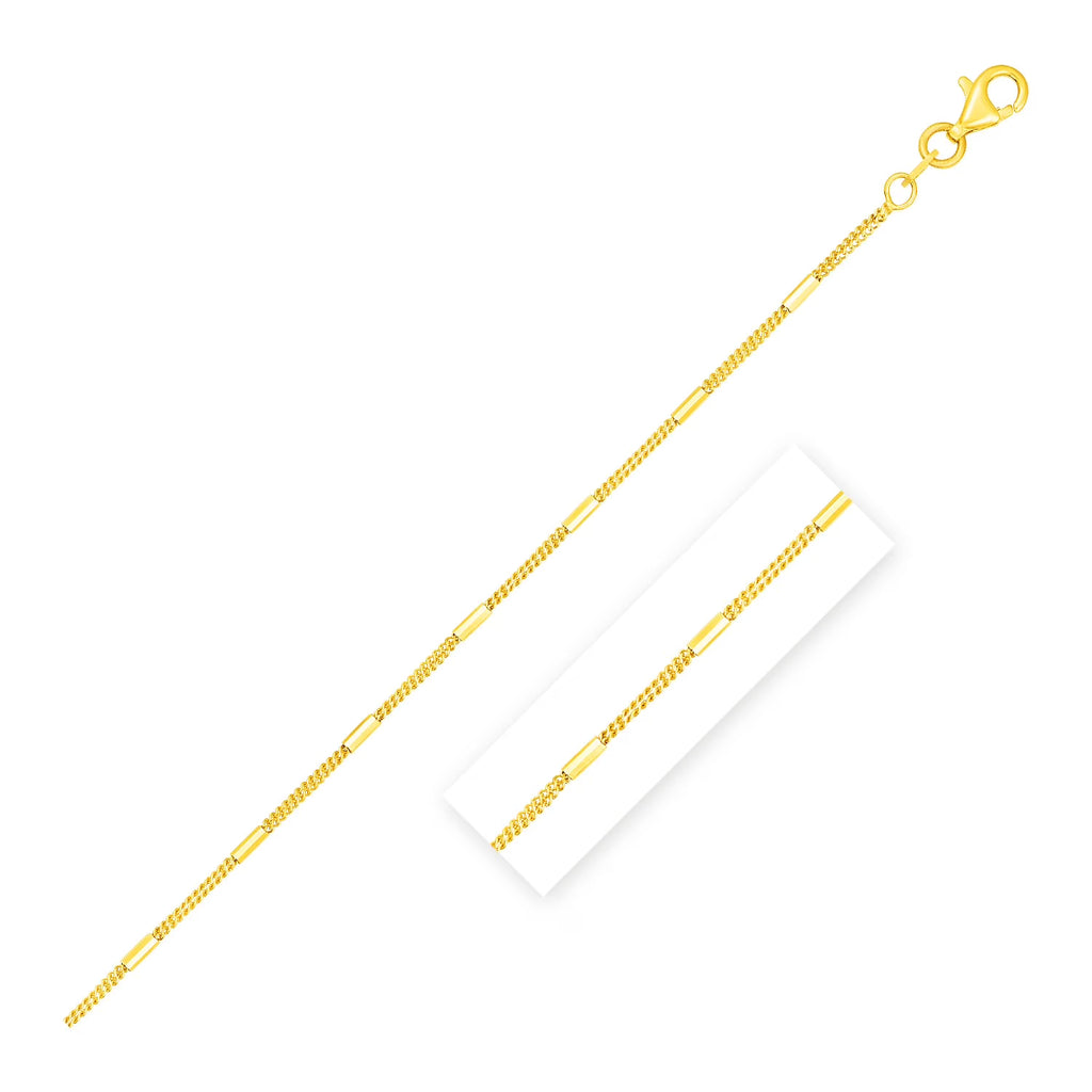14k Yellow Gold Pendant Chain 16 in Y501139