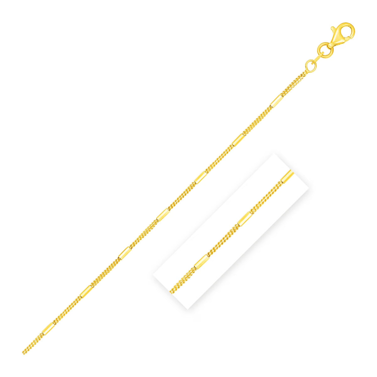 14k Yellow Gold Pendant Chain 16 in Y501139