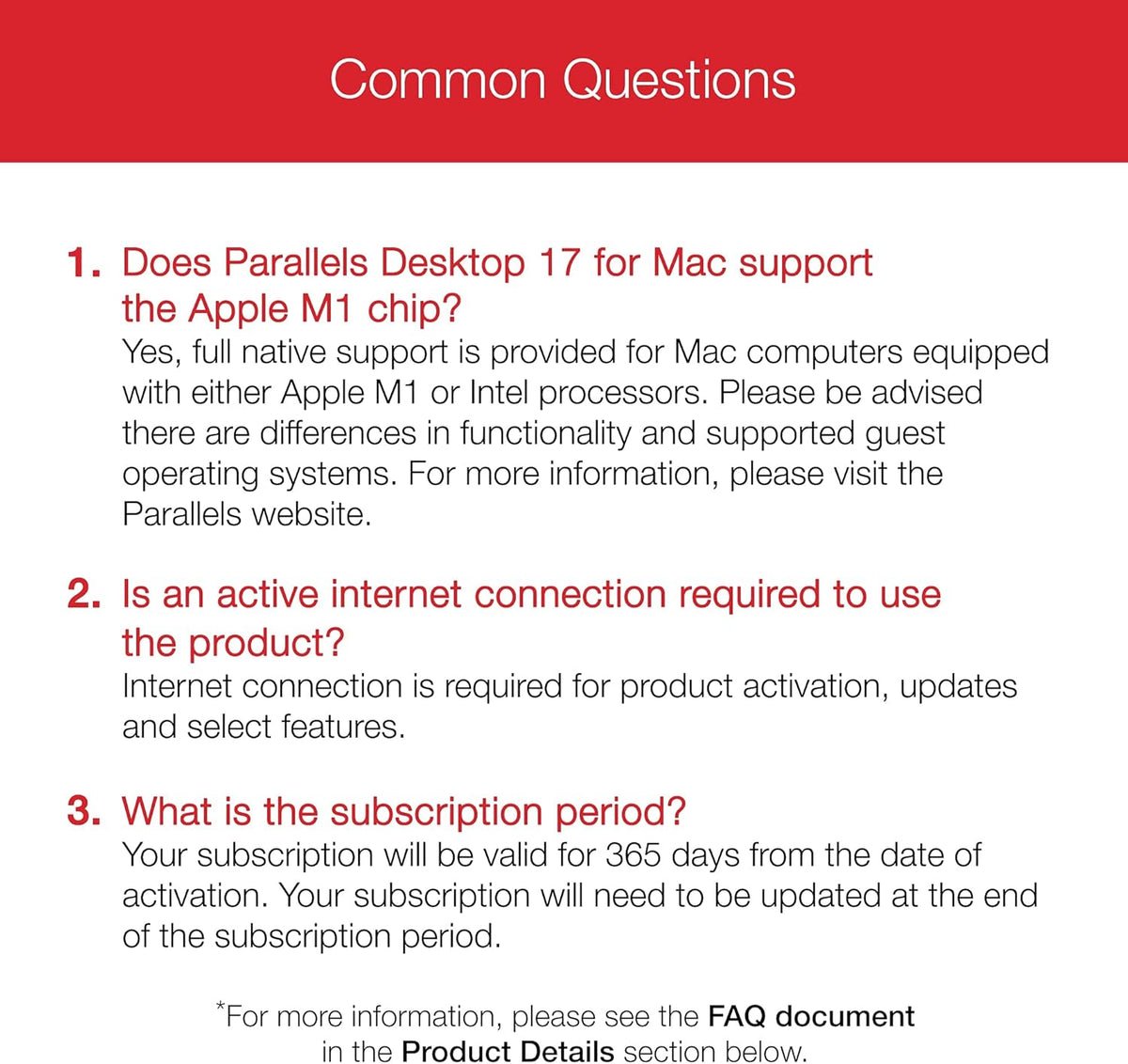 Mac Virtual Machine Software 1-Year Subscription A3006