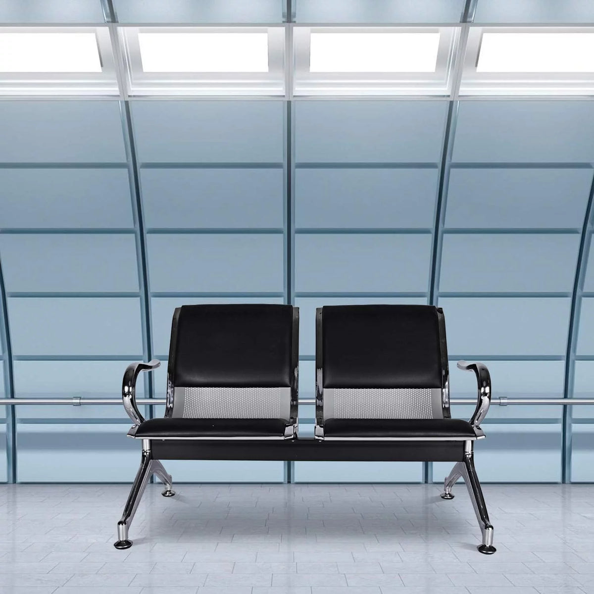 Heavy Duty PU Leather Guest Chairs Q560610