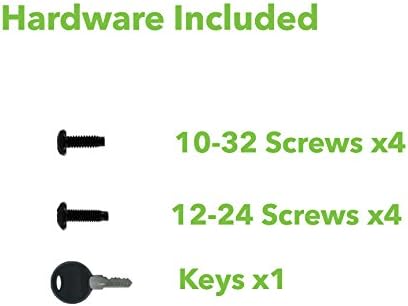 19 Inch Rack Mount Lockable Deep Drawer 1U Pack of 2 Z42813