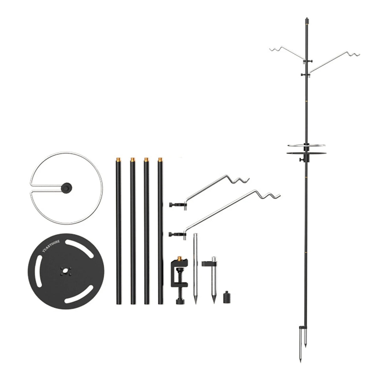 Collapsible Camping Lantern Hanger Aluminum Alloy S96173