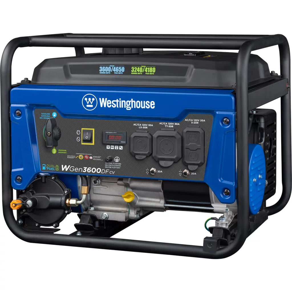 4650 Peak Watt Dual Fuel Portable Generator O568941