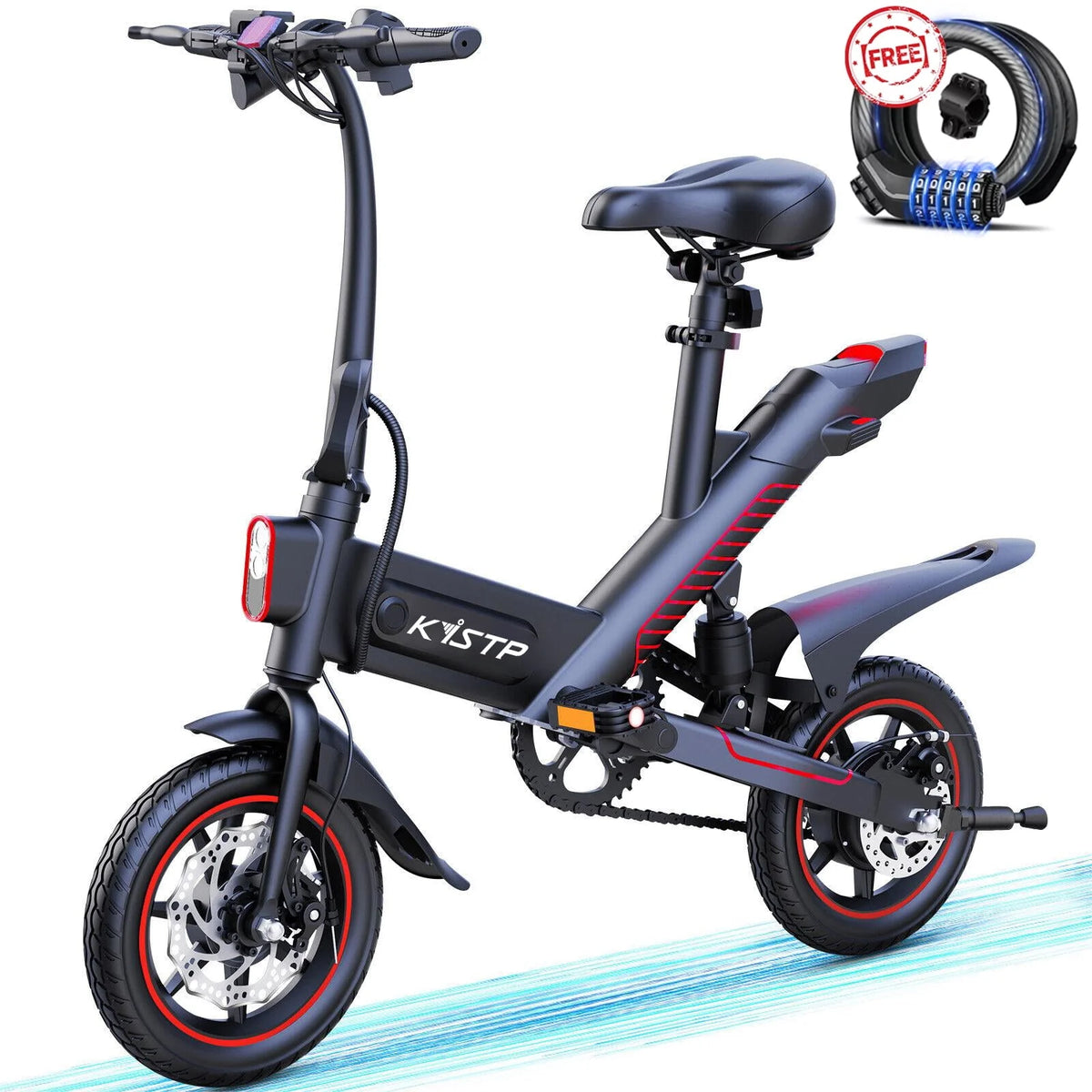 450W Folding Electric Bike with 36V 10.5AH Battery N389377