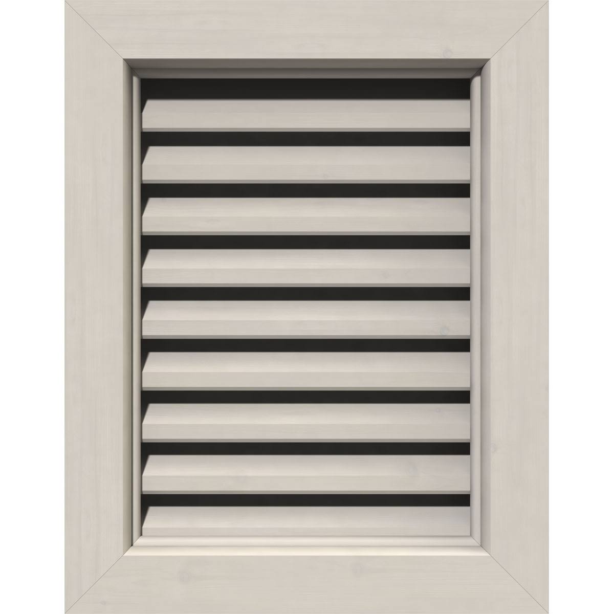 26 inch x 16 inch Primed Western Red Cedar Gable Vent R1694