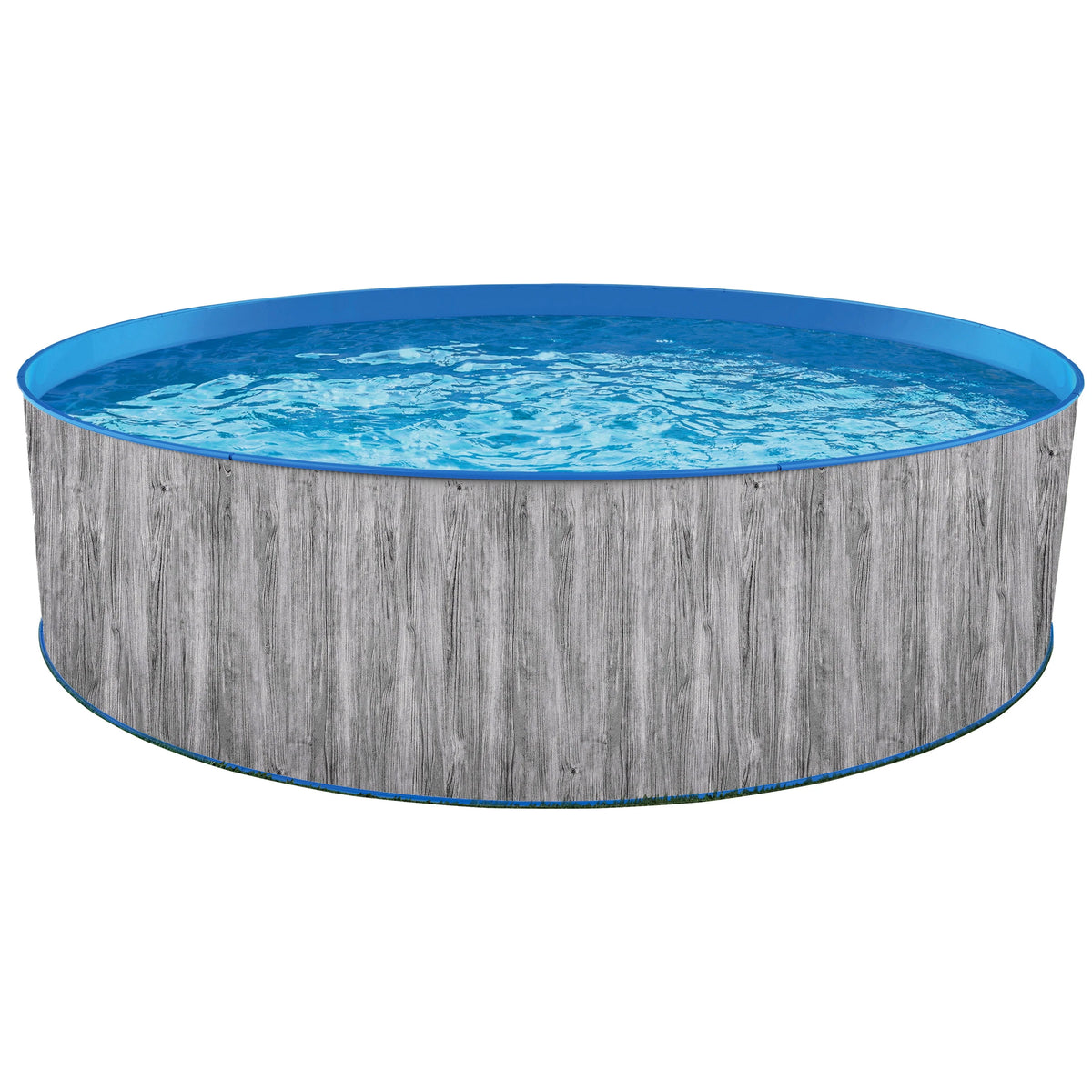 12-ft Round 36-in Deep Steel Wall Above Ground Swimming Pool I7679