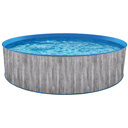 12-ft Round 36-in Deep Steel Wall Above Ground Swimming Pool I7679