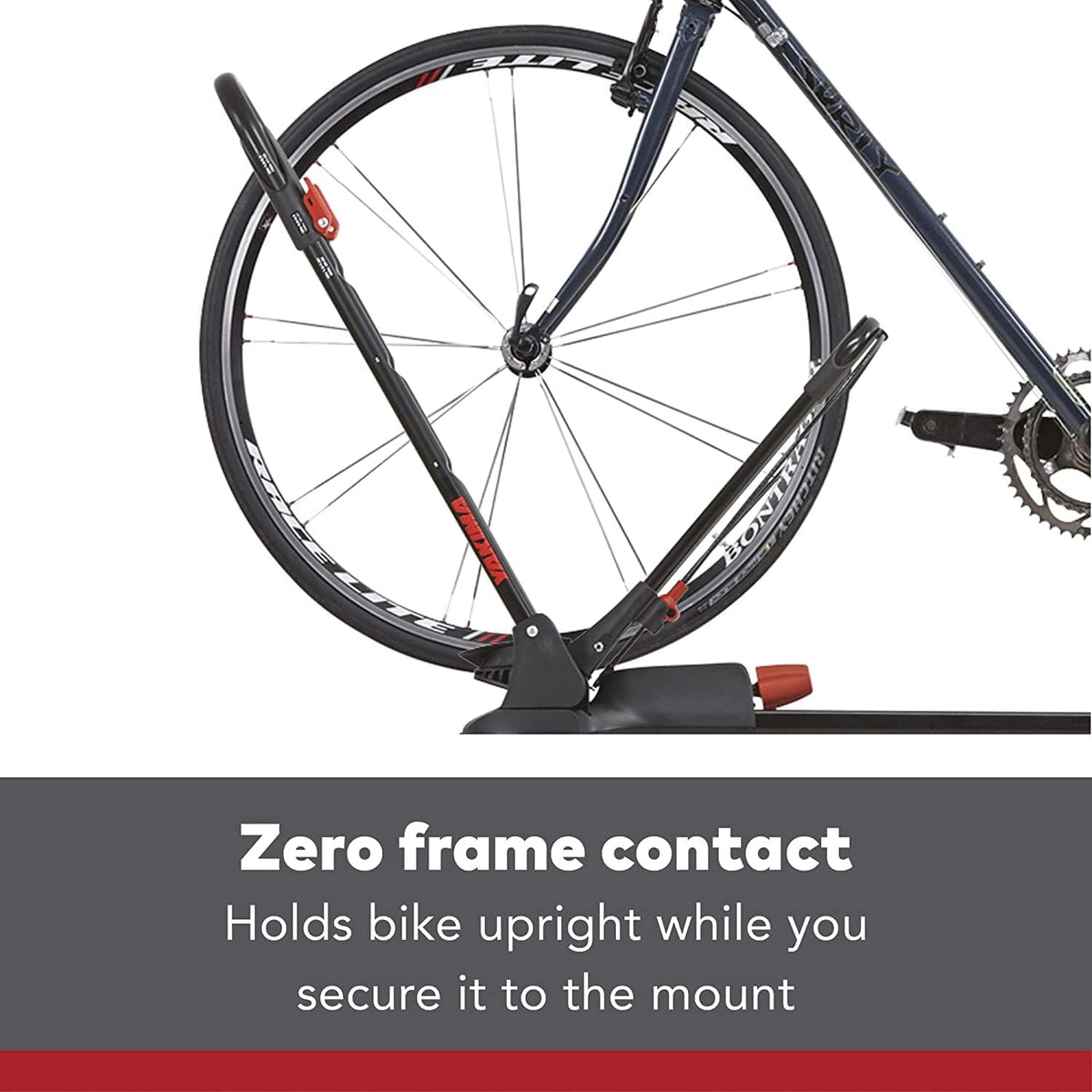 Upright Bike Carrier for Roof Racks, 1 Bike Capacity F29099