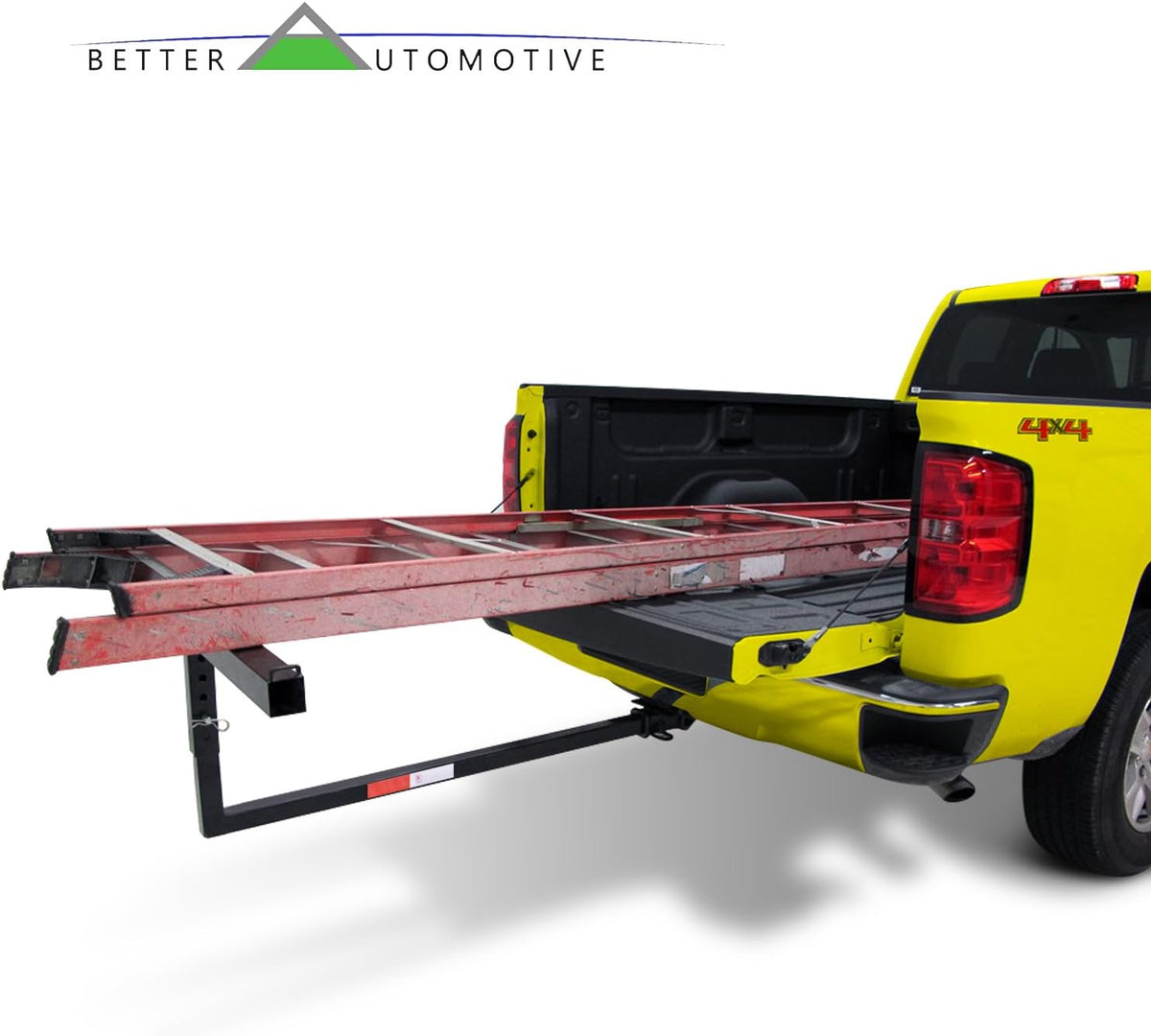 2" Truck Bed Trailer Hitch Mount Extender 500 LBS Capacity Utility Adjustable Universal Pick Up Extension Rack W825856