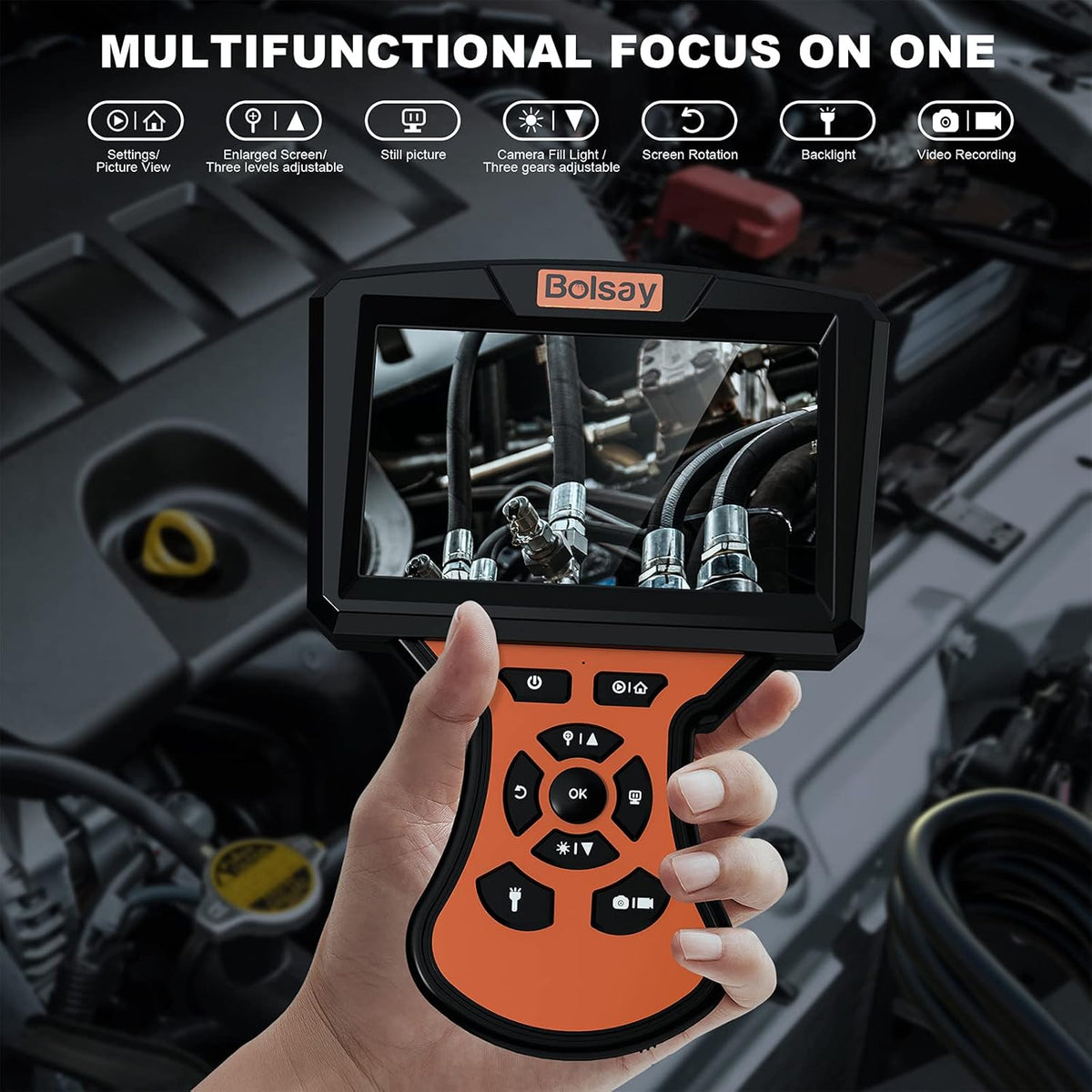 5 inch Inspection Borescope Camera E33240