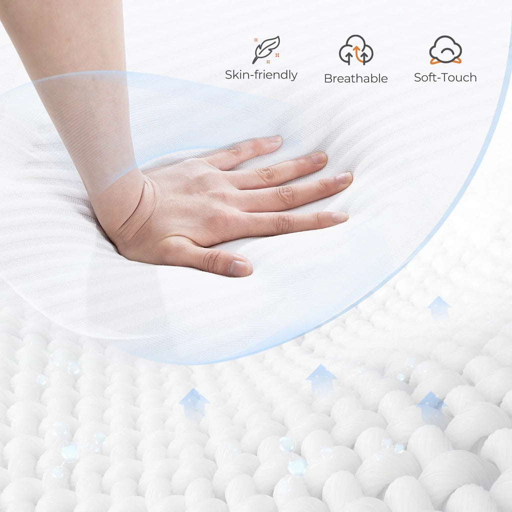 8'' Gel Memory Foam Queen Size Mattress V48301