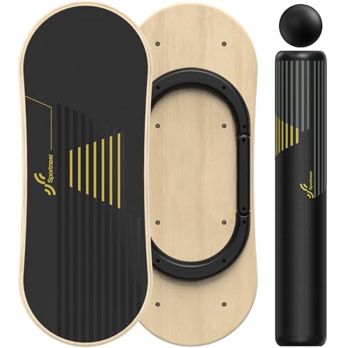 7 Modes Balance Board with Adjustable Stoppers and Roller C2444