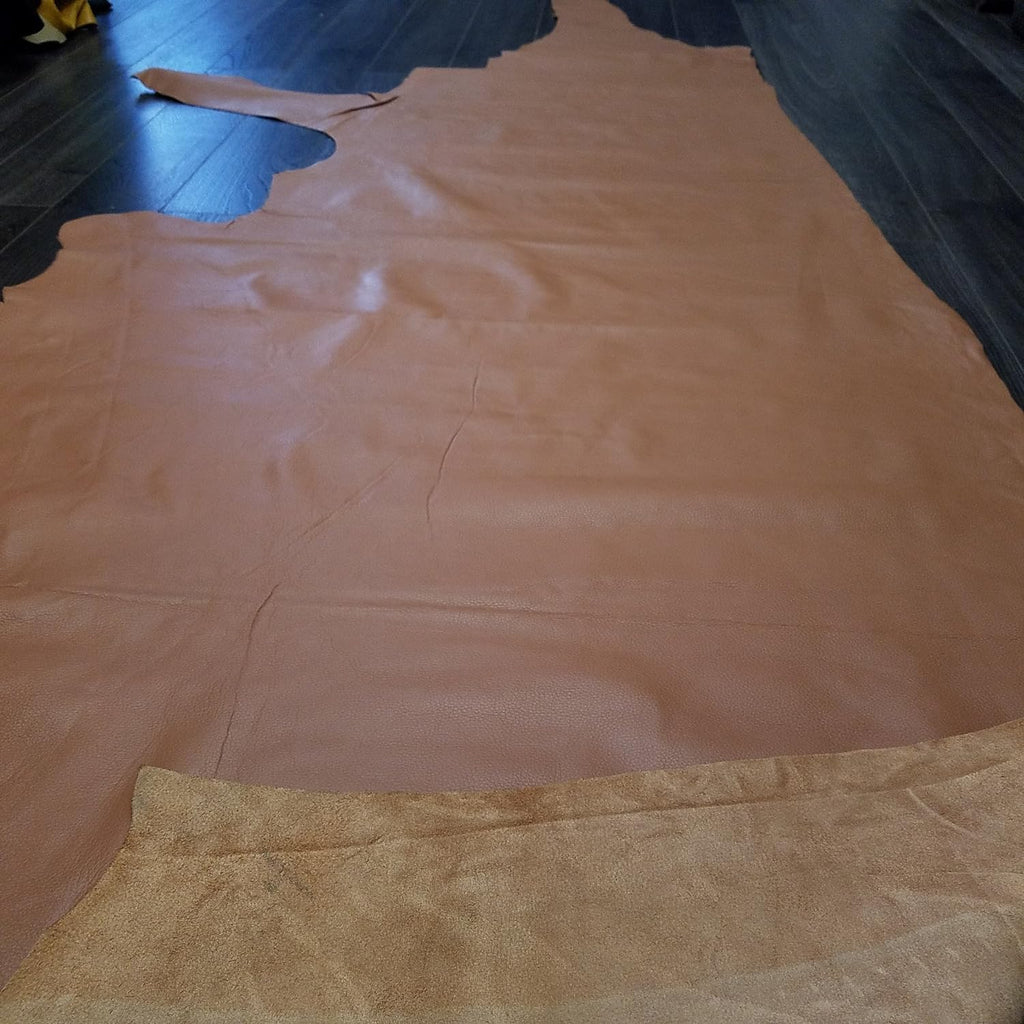 Genuine Leather Hide Skin 17 To 22 Square Feet K688023