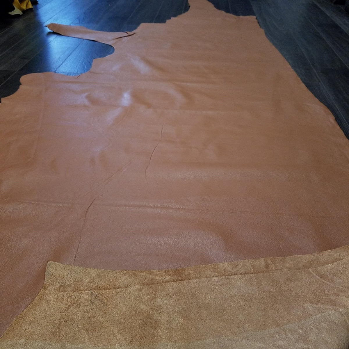 Genuine Leather Hide Skin 17 To 22 Square Feet K688023