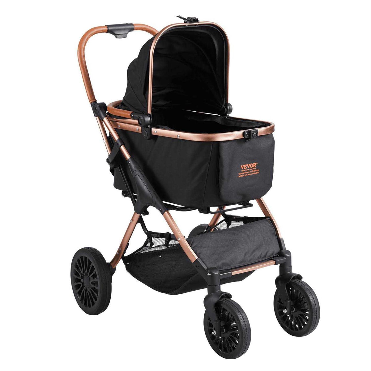 4 Wheels Pet Stroller with Brakes B58779