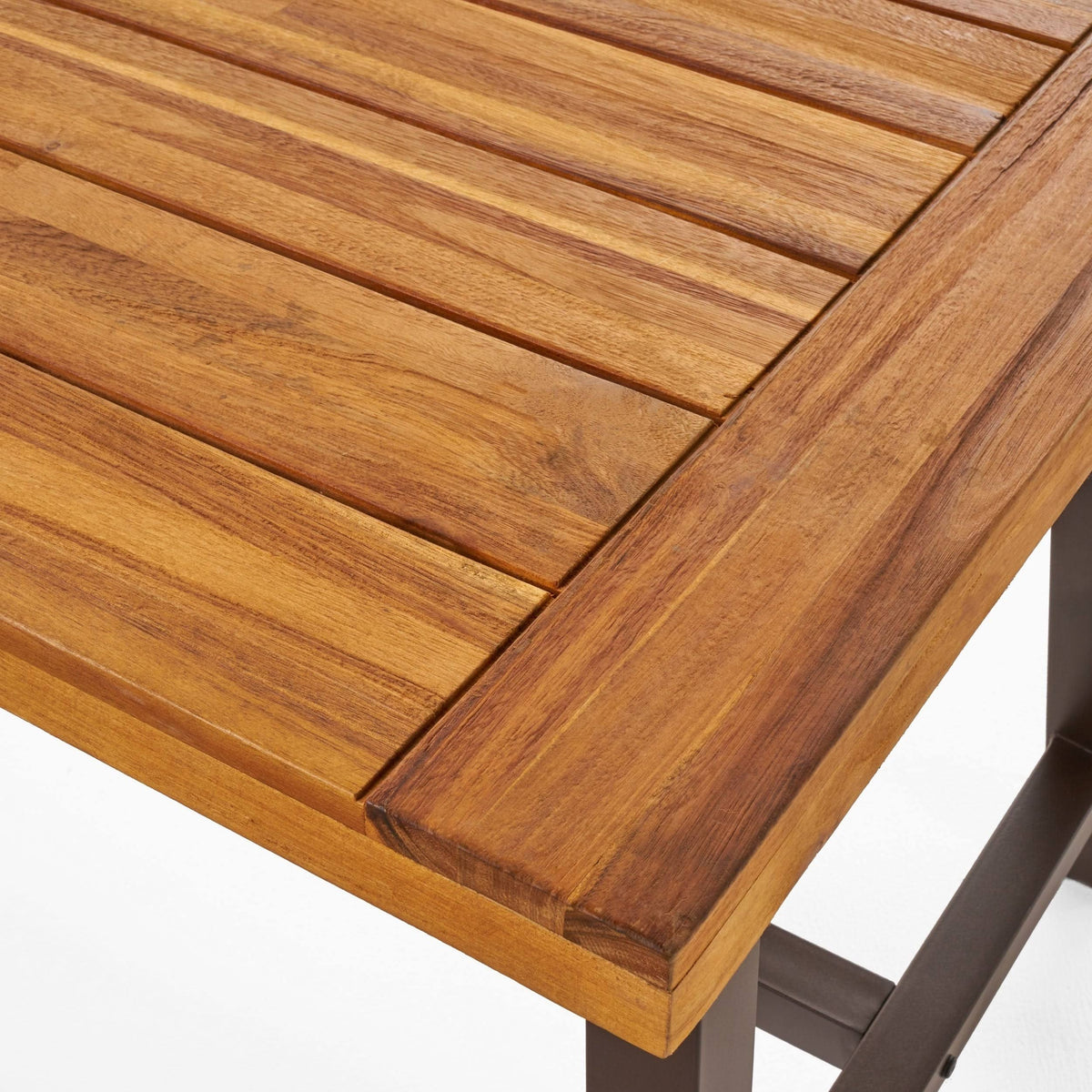 3-Piece Rustic Wood Patio Dining Set N904