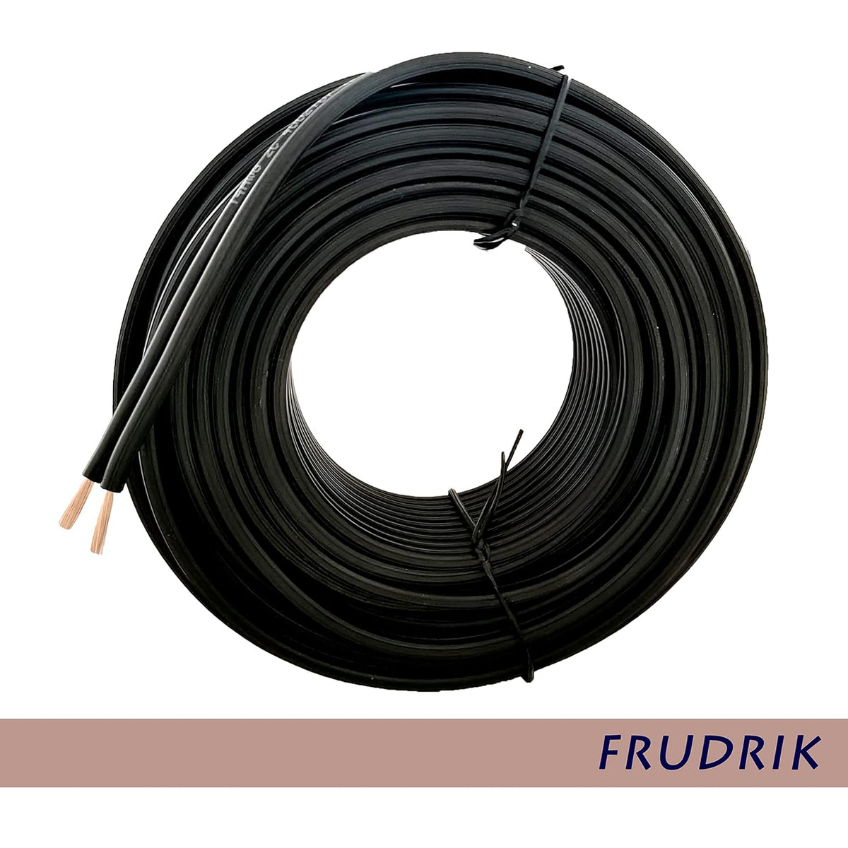 14/2 Black Low Voltage Landscape Lighting Wire, 265ft T341507