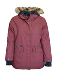 Women's Plus Size Insulated Parka Coat 1X - 3X D327