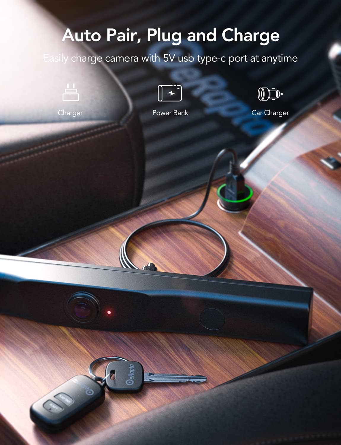 1080P Wireless Backup Camera with Monitor U3731