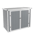 Resin Outdoor Storage Shed 41 Cu.Ft F8143