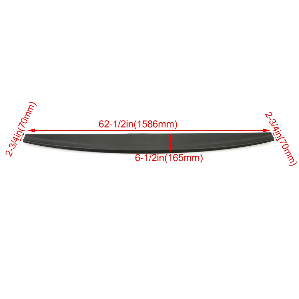 Tailgate Protector Spoiler Top Cap Molding Cover for 2009-2018 Dodge Ram 1500 2500 3500 G805