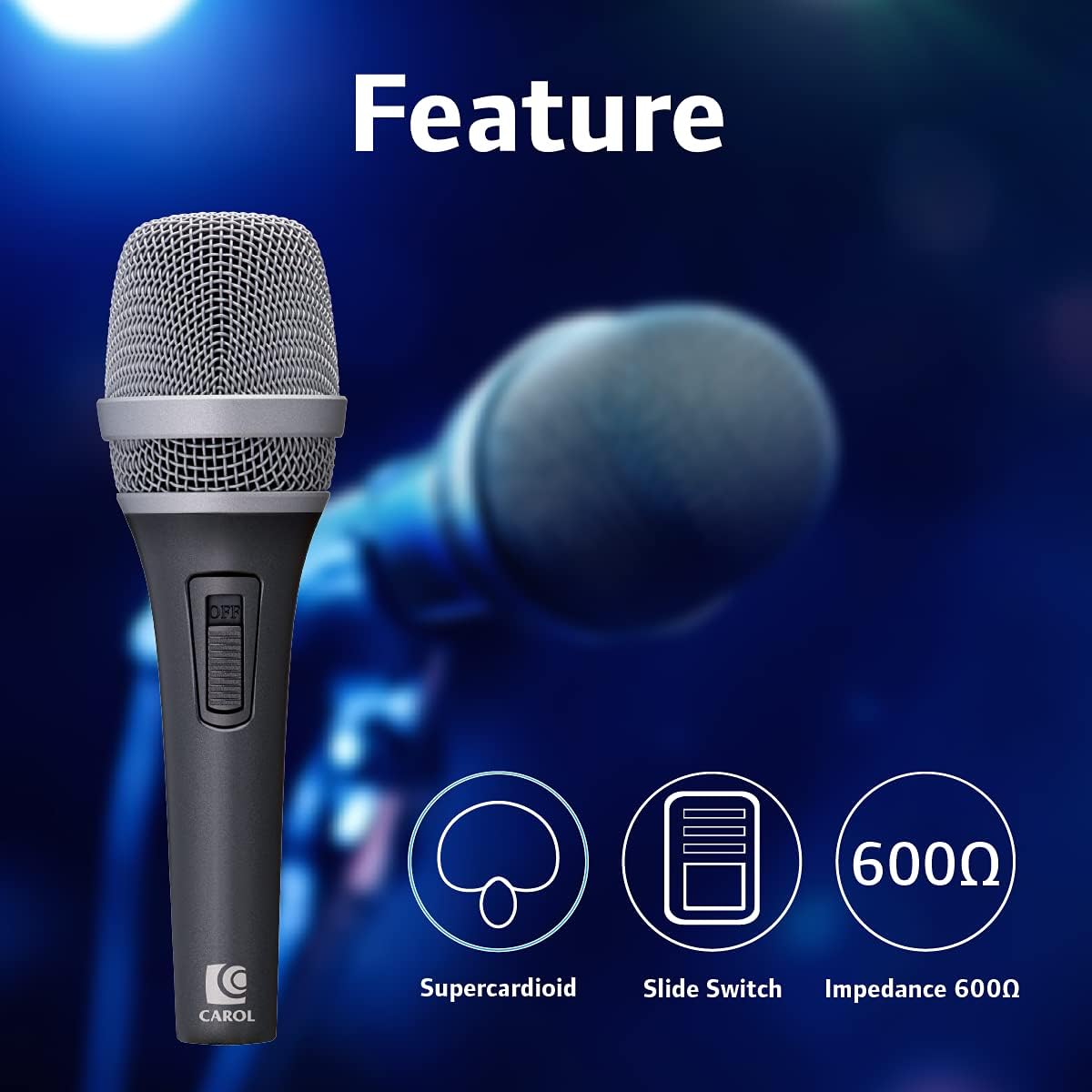 Black Dynamic Vocal Microphone X331