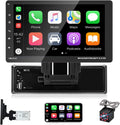 Single Din Car Stereo with 9 Inch Touch Screen and Backup Camera U10013
