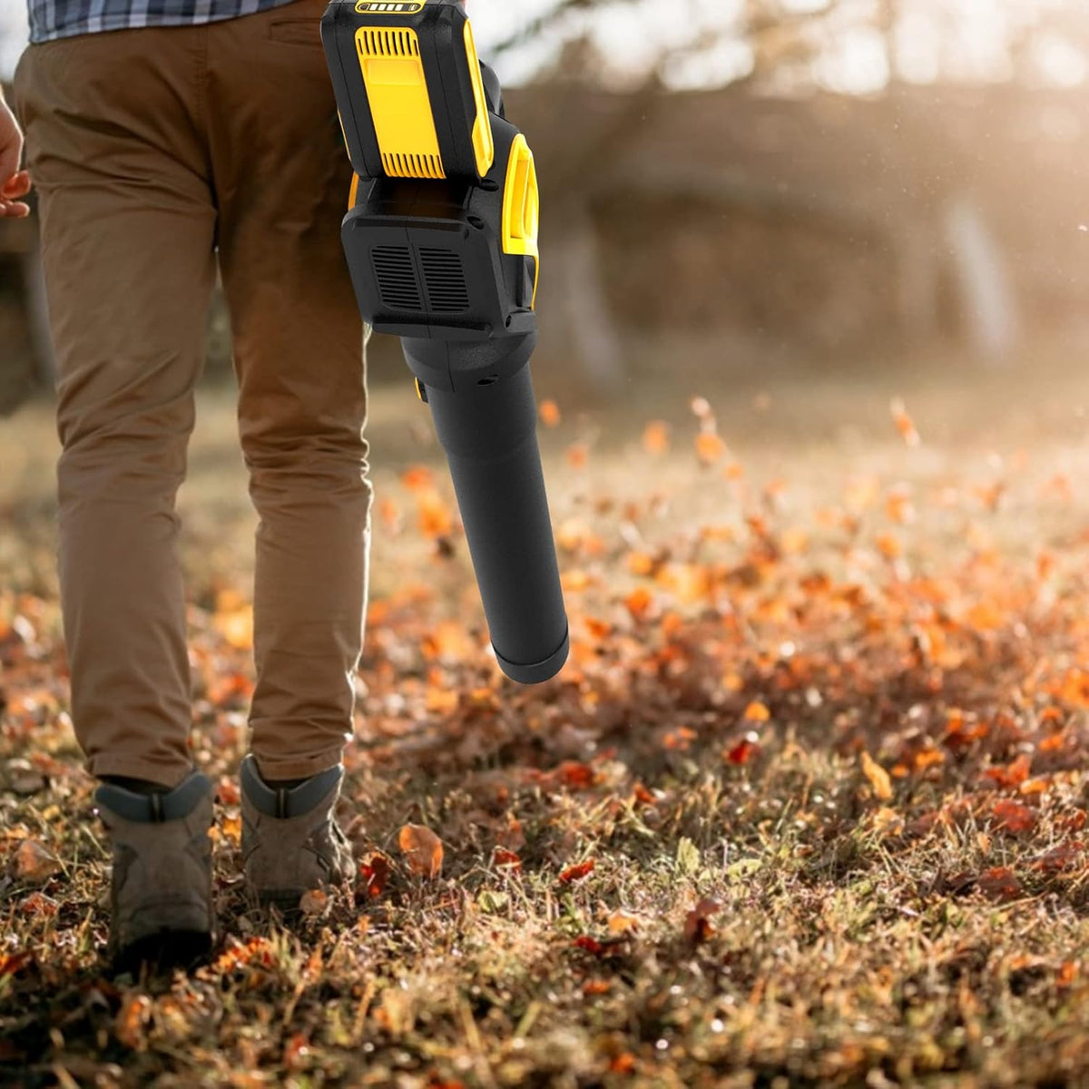 40V Cordless Leaf Blower with 2.5 Ah Battery & Charger, 530CFM E553