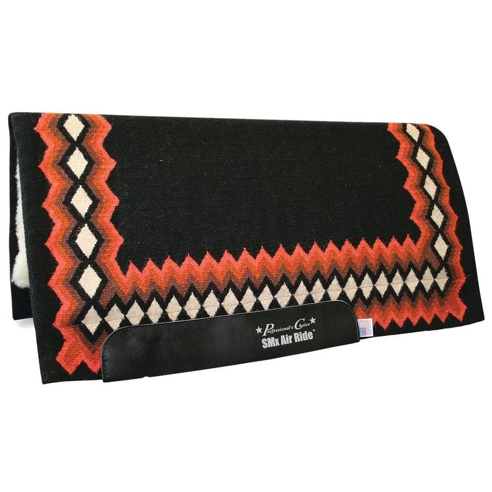 Black Teal Western Horse Saddle Pad I532