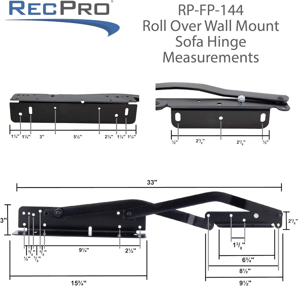 RV Roll Over Sofa Bed DIY Kit V480