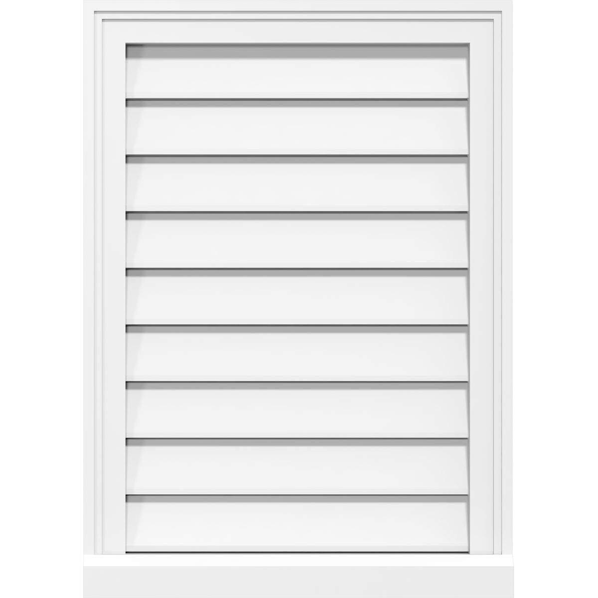PVC Gable Vent C31759