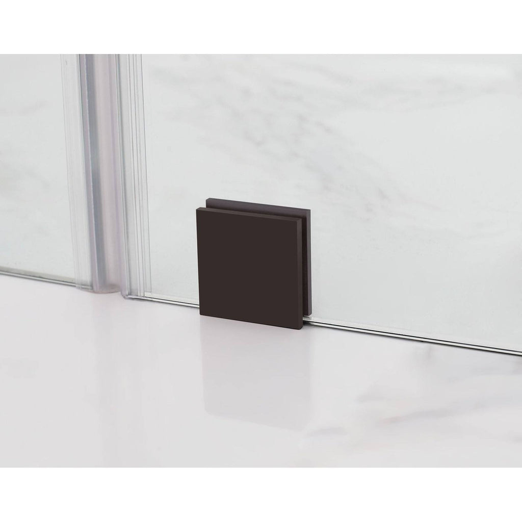 Chrome Frameless Square Shower Enclosure L197354