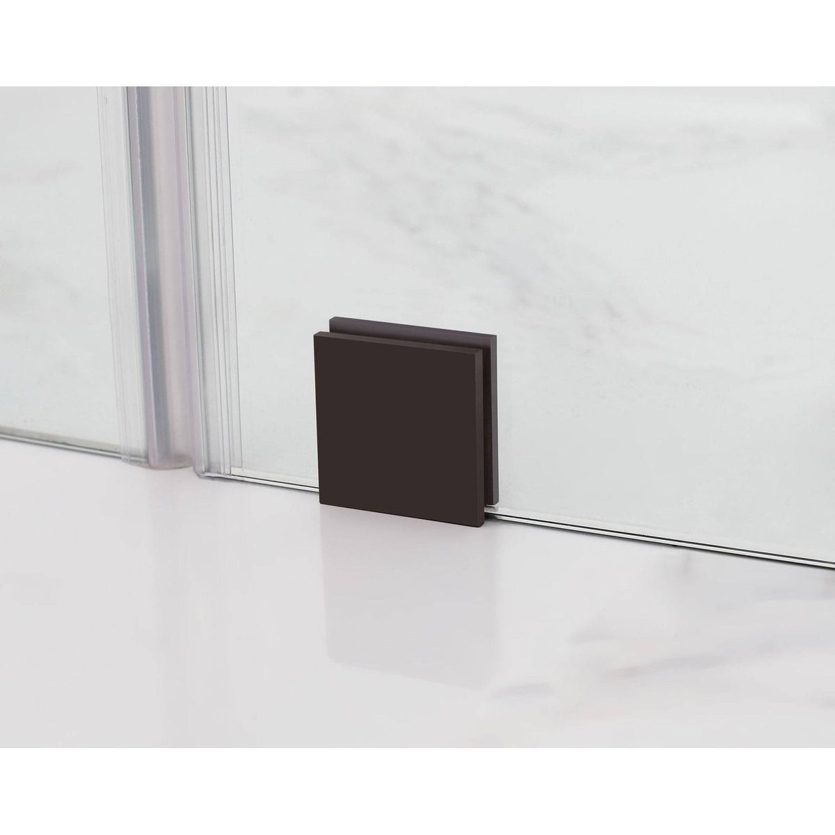 Chrome Frameless Square Shower Enclosure L197354