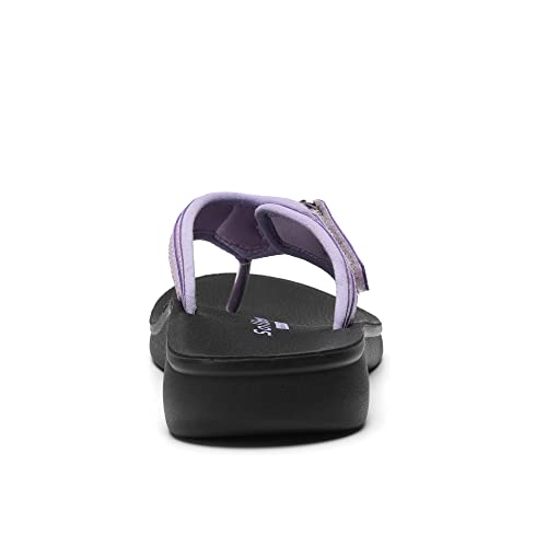 Womens Orthotic Comfort Thong Style Flip Flops Sandals With Arch Support Heel Cup I309860