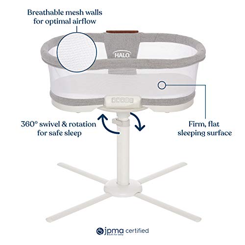 Grey Baby Bassinet O7529